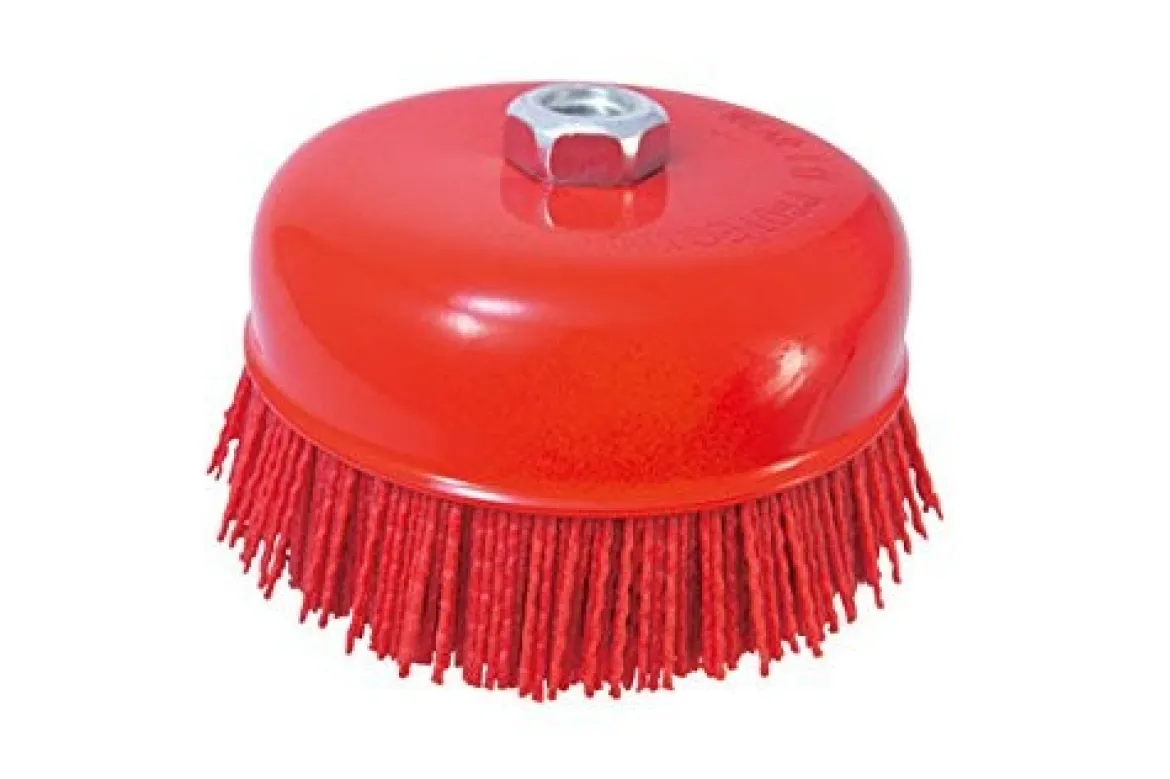 Astro Pneumatic 6 Inch Nylon Bed Brush Non-Oxidizing Long-Lasting (4546)