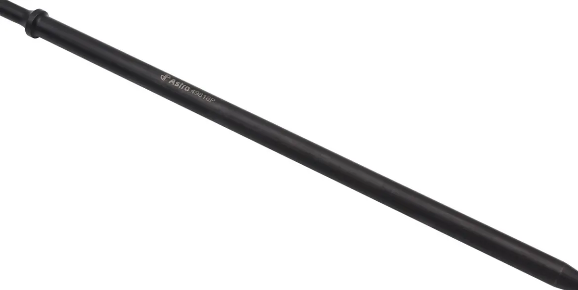 Astro Pneumatic 18" Long 0.498" Shank Pneumatic 3/8" Taper Punch Bit (49818P)