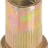 Astro Pneumatic 100 Piece 5/16-18 Zinc Plated Knurled Steel Rivet Nuts (RN516)