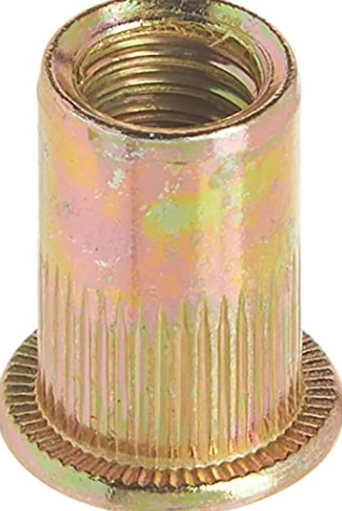Astro Pneumatic 100 Piece 5/16-18 Zinc Plated Knurled Steel Rivet Nuts (RN516)