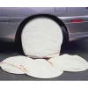 Astro Pneumatic 4 Piece Canvas Wheel Maskers Set for Protecting Tires (9004)