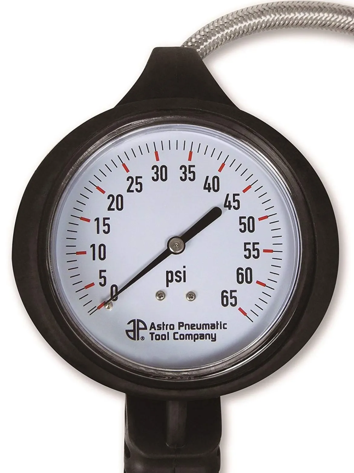 Astro Pneumatic Dial Tire Inflator with Stainless Hose (3082)