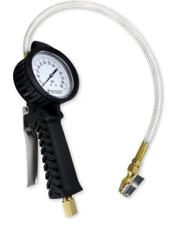 Astro Pneumatic Dial Tire Inflator with Stainless Hose (3082)