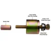 Astro Pneumatic Heavy-Duty Grade 9 Master Fwd Bearing Adapter W/ Thrust Bearing (78825HD)