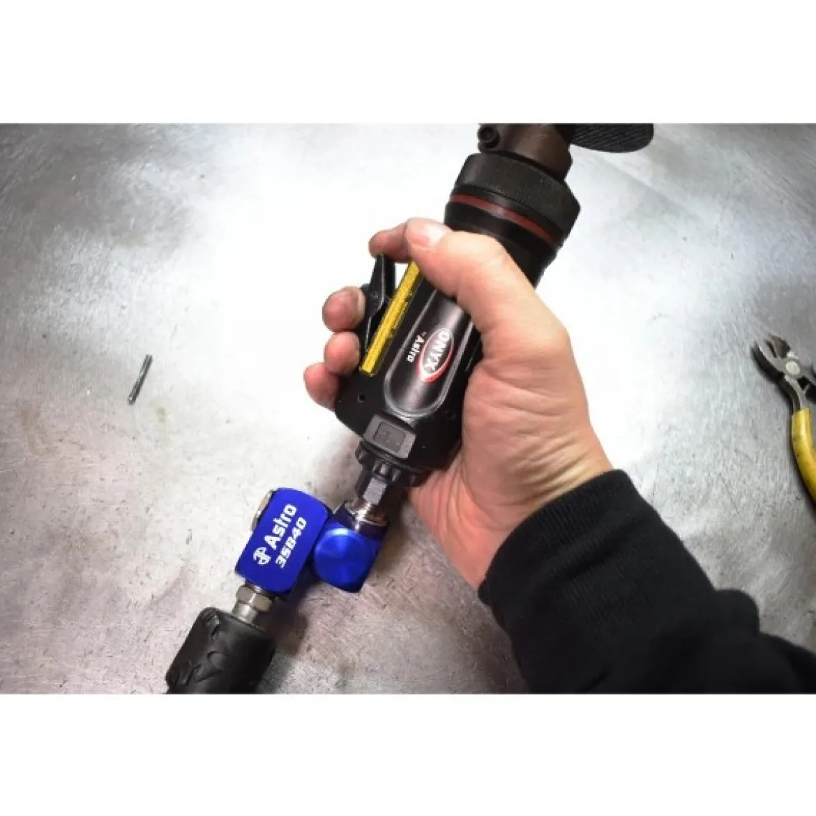 Astro Pneumatic High Flow 3-Way Air Swivel Connector (3SB40)