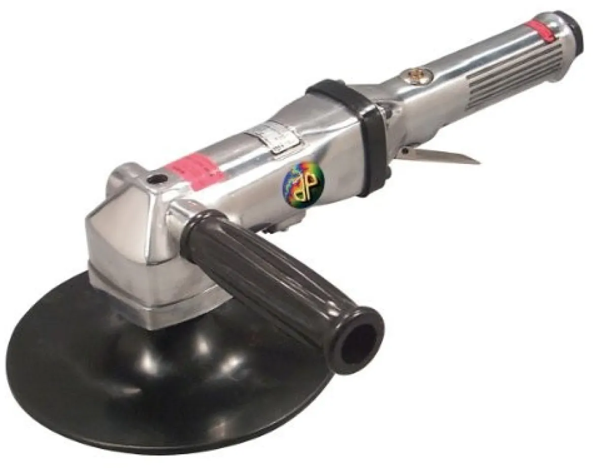 Astro Pneumatic 7-Inch Angle Head Polisher with Automatic Throttle Release (247P)