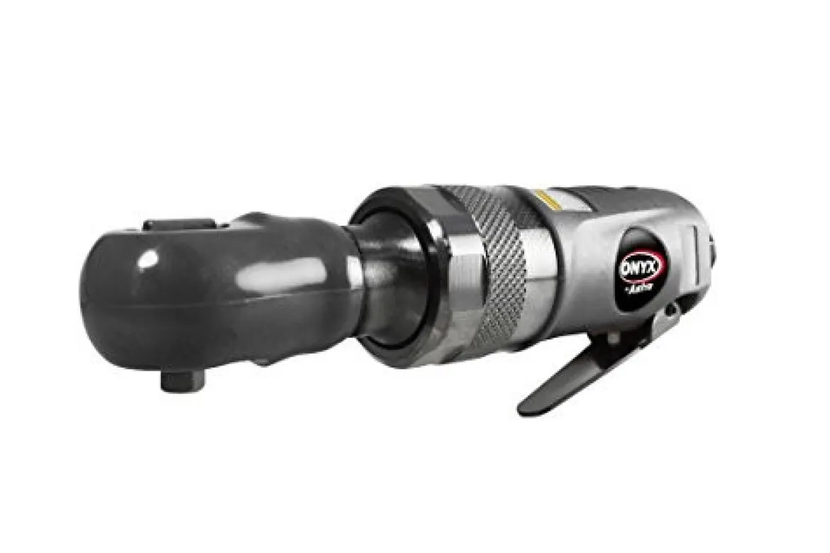 Astro Pneumatic Onyx 1/4 Inch Stubby Air Ratchet Wrench Compact Design (1114A)