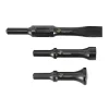 Astro Pneumatic 3-Piece Chisel Hammer Bit Set 498 Shank Slotted Chisel (49803)