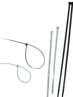 ATD Tools 20436 36 Black Uv Stabilized Nylon Cable Ties, 25 pc.