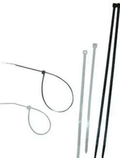 ATD Tools 20418 18 Black Uv Stabilized Nylon Cable Ties, 25 pc.