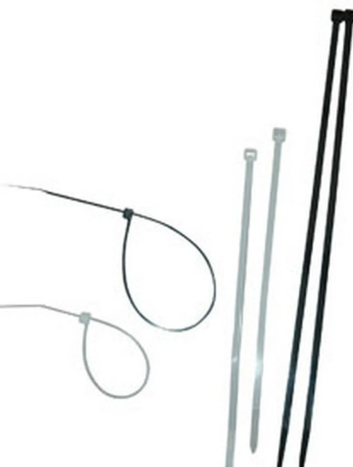 ATD Tools 20411 11 Black Uv Stabilized Nylon Cable Ties, 100 pc.
