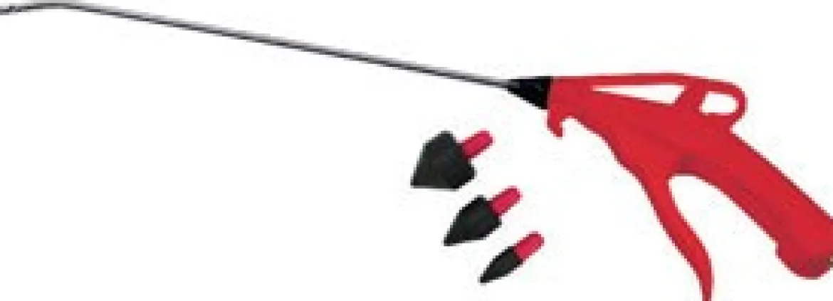 ATD Tools 8735 13" Pistol-Grip Air Blow Gun with Rubber Tips