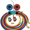 ATD Tools 3696 Deluxe Dual R134a/R12 Aluminum A/C Manifold Gauge Set