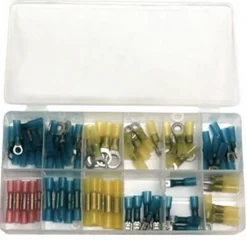 ATD Tools 383 Heat Shrinkable Terminal Assortment, 75 pc.
