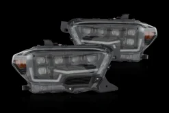 Attica 4x4 Toyota Tacoma 16-23 Rogue LED Projector Headlights (CHATT0682-GBC-SQ)