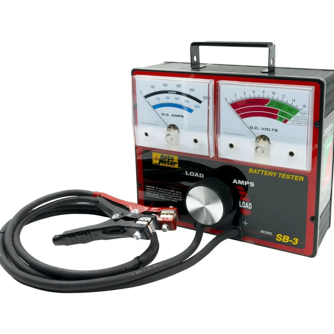 AutoMeter 500 Amp Variable Load Battery and Electrical System Tester (SB-3)