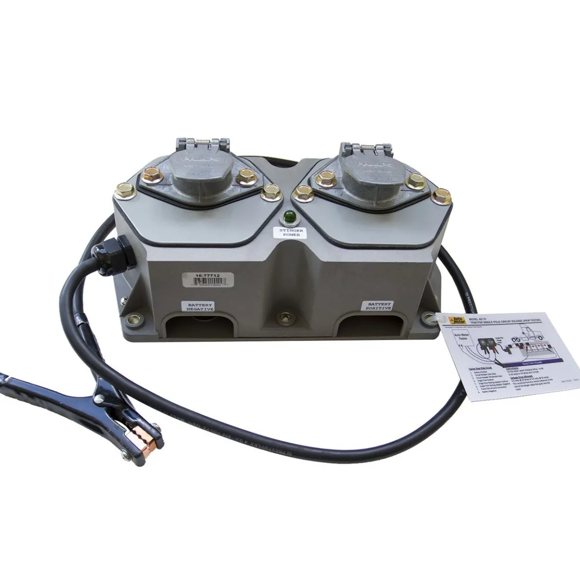 AutoMeter Adapter, Single/Dual Pole, Tractor & Stinger Cord (AC-70)
