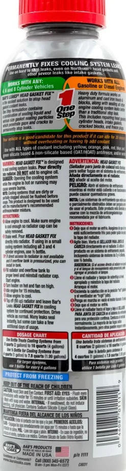 Bar's Leaks 24 oz. Head Gasket Fix (1111)