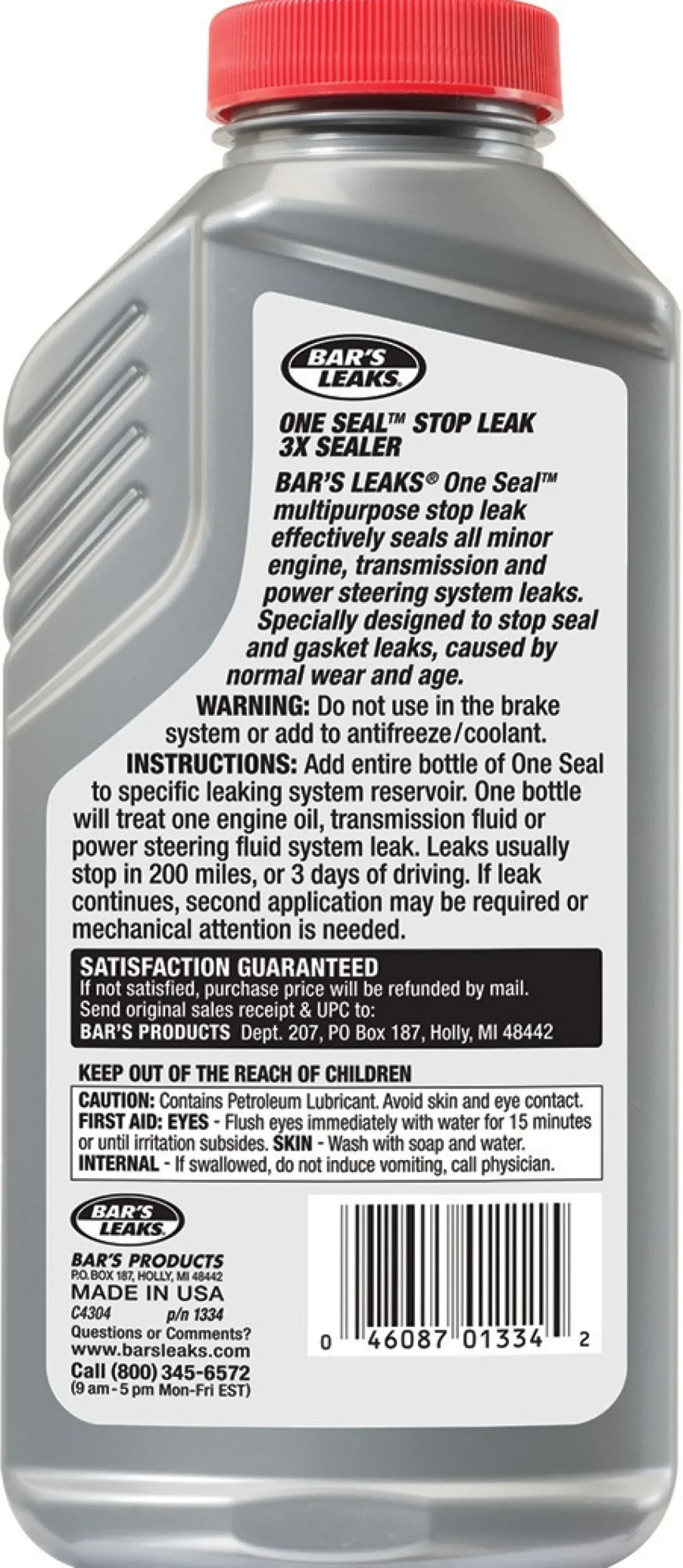 Bar's Leaks 11 oz. One Seal Stop Leak (1334)