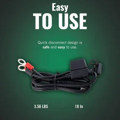 Battery Tender Ring Terminal Harness Cables - 25 Pack, 18