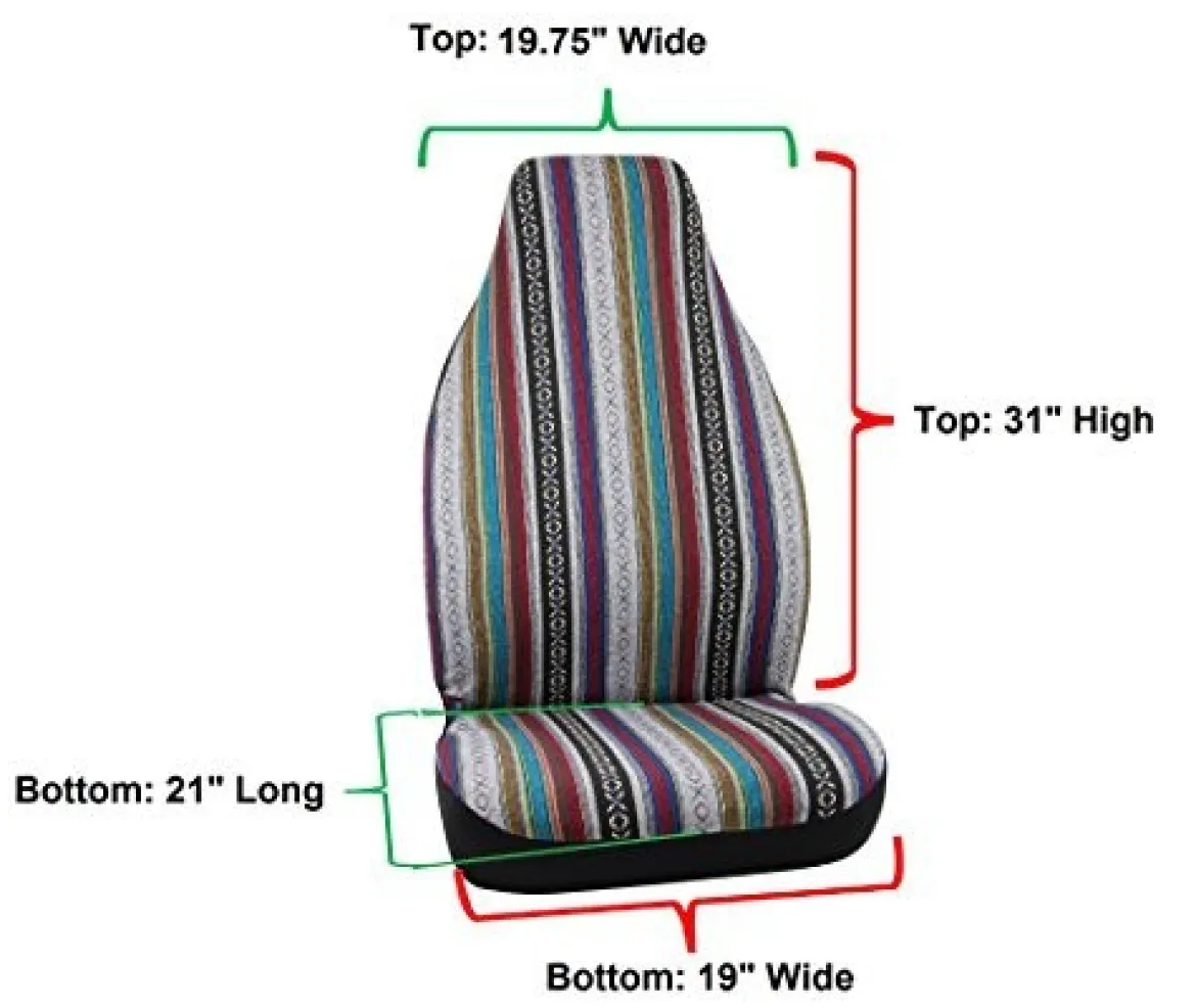 Bell Automotive Baja Blanket Univ. Bucket Seat Cover (22-1-56258-9)
