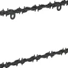 Bell Automotive Black Barbed Wire License Plate Frame (22-1-46565-8)