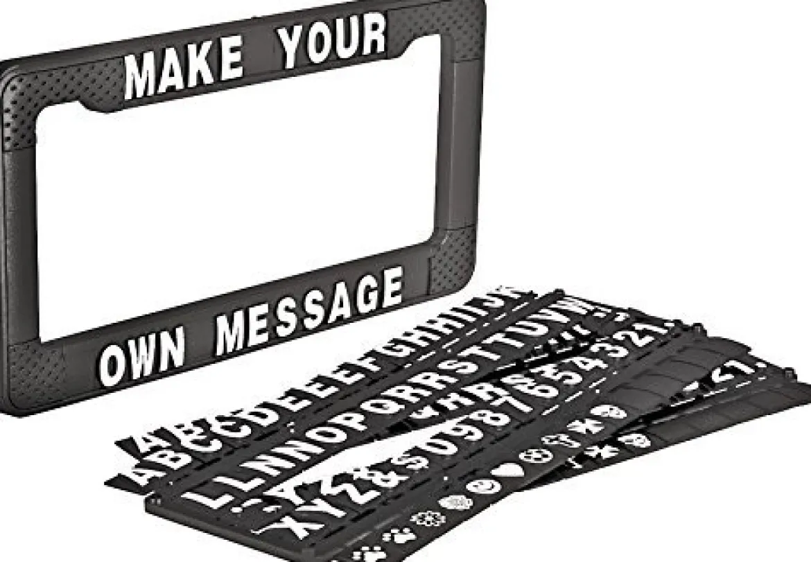 Bell Automotive Personalized License Plate Frame (22-1-46452-9)