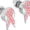 Bell Automotive Pink Ribbon License Plate Fastener (22-1-46458-8)