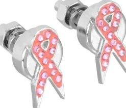 Bell Automotive Pink Ribbon License Plate Fastener (22-1-46458-8)