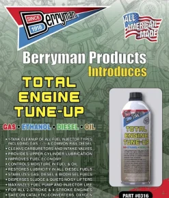 Berryman B-12 Motor Tune Up for Gas and Diesel Easy Pour-in Can - 16 oz (0316)