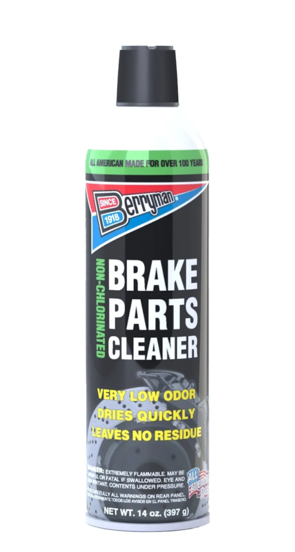 Berryman Non-Chlorinated Brake Parts Cleaner - 14-oz (2420)