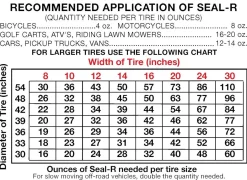 Berryman Tire Seal-R Sealant w/ Pump - 1-Gallon Bottle (1301)