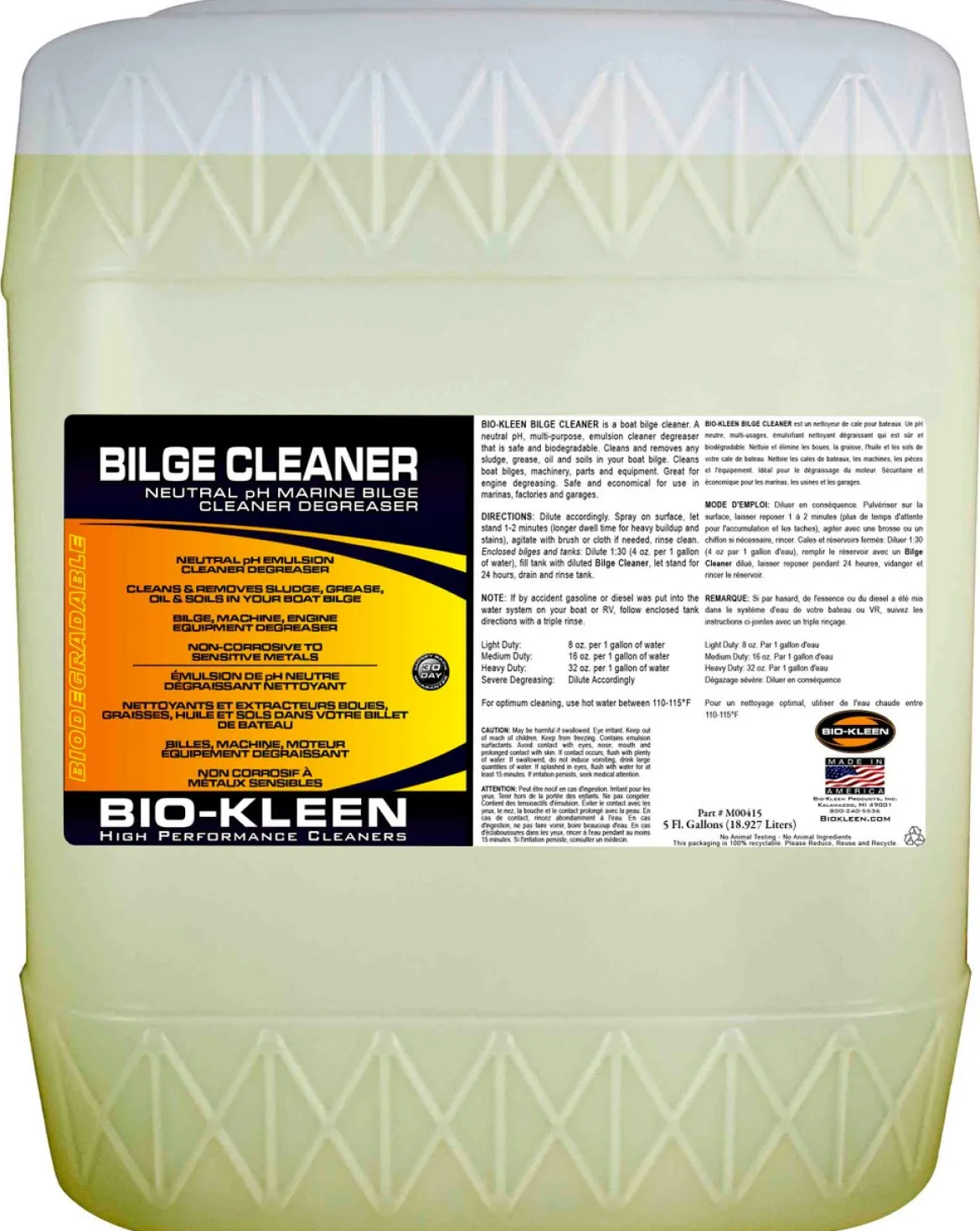 Bio-Kleen Bilge Cleaner 5 gal (BKNM00415)