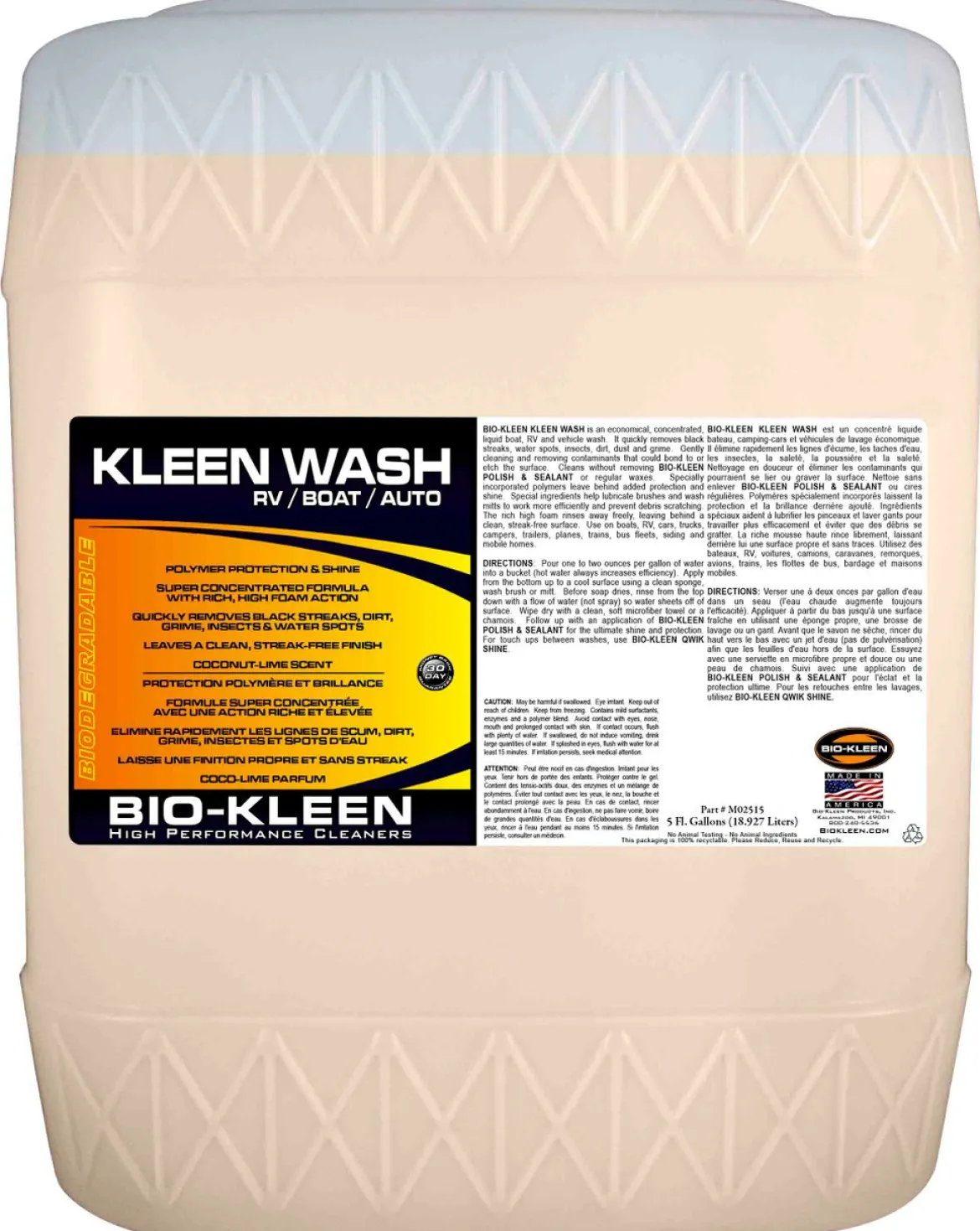 Bio-Kleen Kleen Wash 5 gal (BKNM02515)