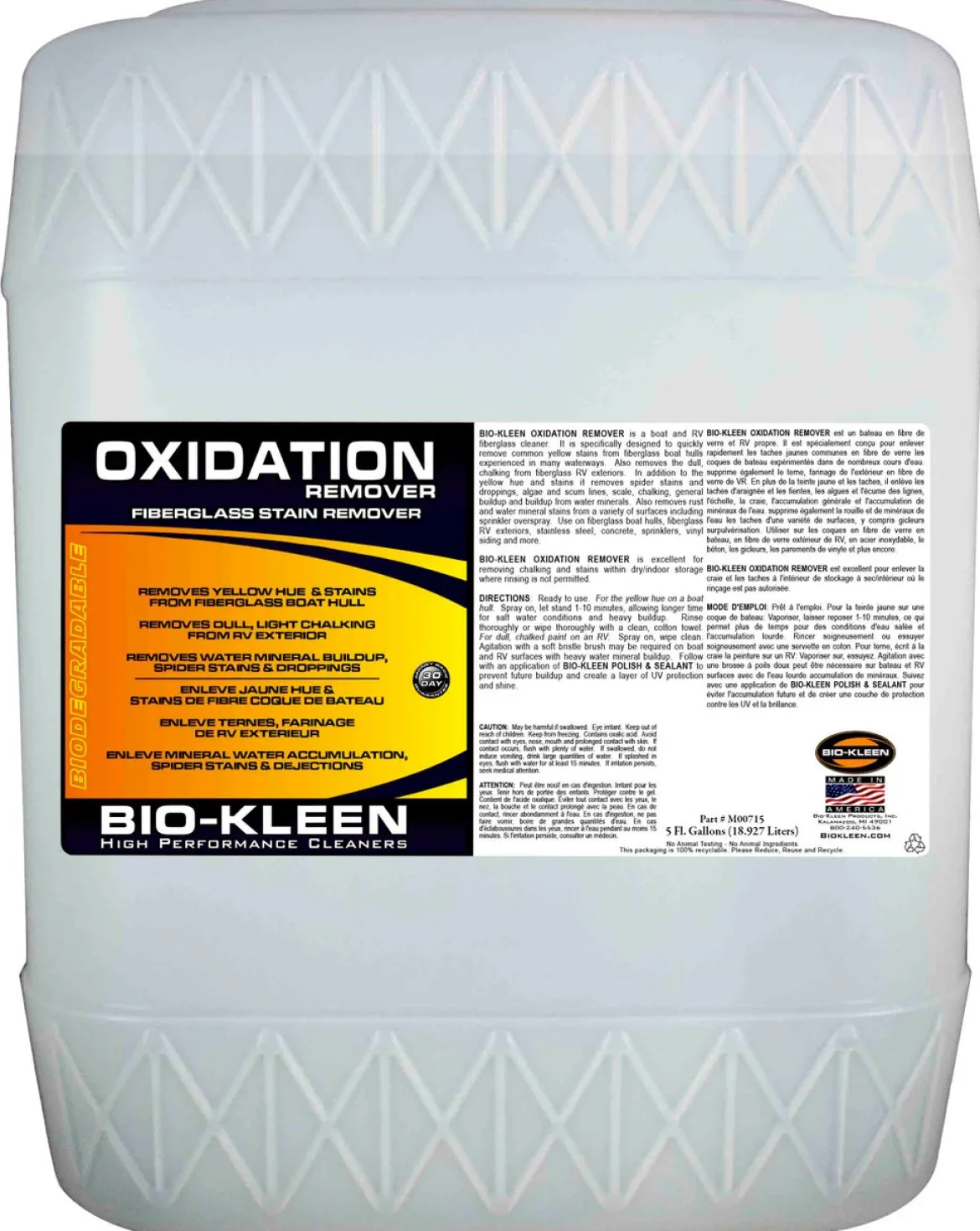 Bio-Kleen Oxidation Remover 5 gal (BKNM00715)