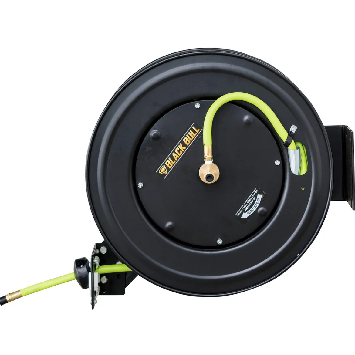 Black Bull AHAR50 50 Foot Retractable Air Hose Reel with Auto Rewind