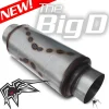Black Widow Exhaust Big D - Diesel - 7.5" Round (BWBIGD)
