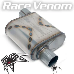 Black Widow Exhaust Race Venom Series 2.5"/3" Muffler (BWOOR)