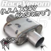 Black Widow Exhaust Race Venom Series 3" Muffler (BWAHW30)