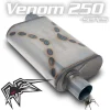 Black Widow Exhaust Venom 250/300-Series 2.5"/3" Mufflers (BWOOV2)