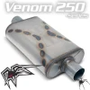 Black Widow Exhaust Venom 250-Series 2.5" Muffler (BW001)