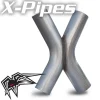 Black Widow Exhaust X-Pipe 2.5"/3" (BW0014)