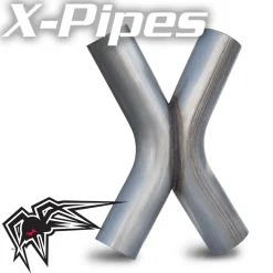 Black Widow Exhaust X-Pipe 2.5"/3" (BW0014)