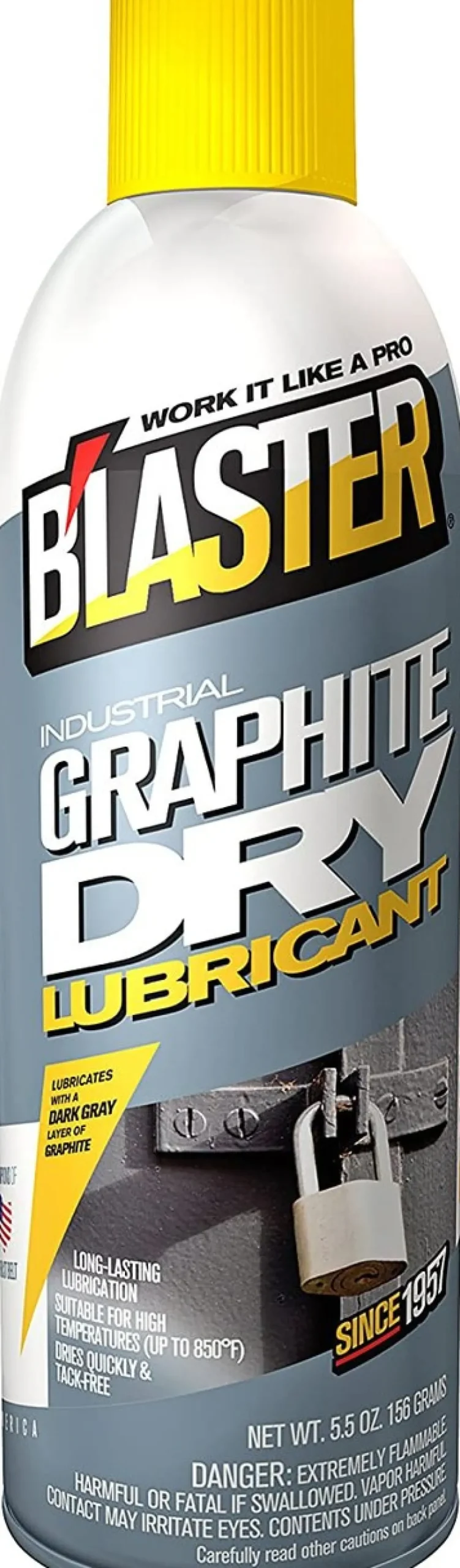 Blaster 8-GS Industrial Graphite Dry Lubricant Spray 5.5 oz
