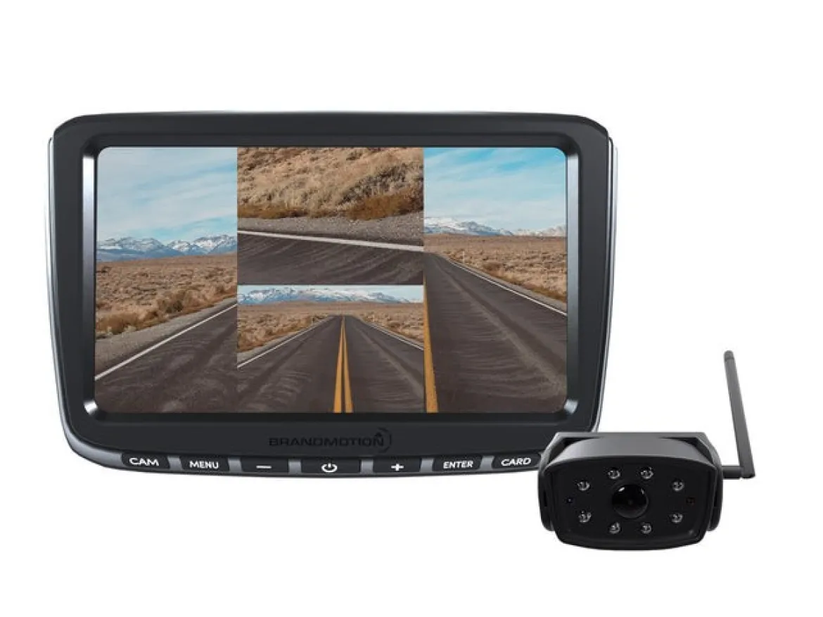 Brandmotion 7"DVR Monitor Wireless Observation System (BRMAHDS-7810V2)