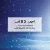 Car Freshner Car Air Fresheners - Let It Snow, 3 Pack (U3S-37455)