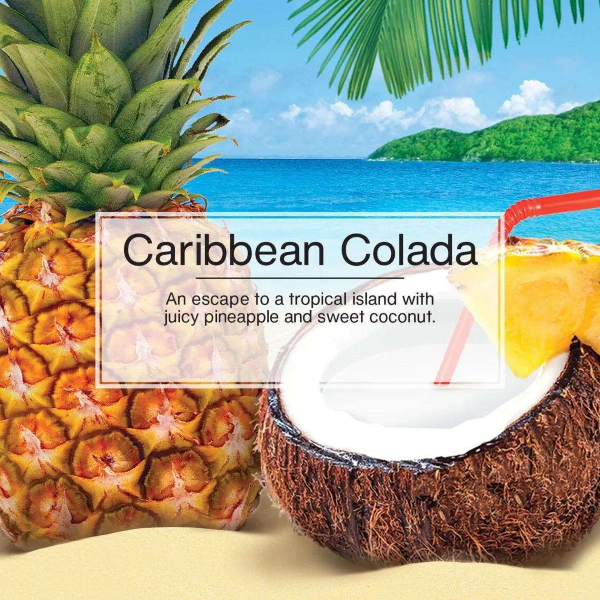 Car Freshner Car Air Fresheners - Caribbean Colada (UPS-06324)