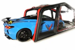 CarCapsule 18' SC1 Corvette Licensed Showcase Super Car Edition w/Road Emblazoned Floor includes Intellicharger/Led Kit C1-C8 (CCSH18SC1C)
