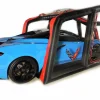 CarCapsule 16' SC1 Corvette Licensed Showcase Super Car Edition w/Road Emblazoned Floor includes Intellicharger/Led Kit C1-C7 (CCSH16SC1C)
