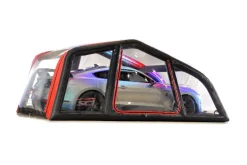 CarCapsule 18' SC1 Showcase Super Car Edition w/Road Emblazoned Floor includes Intellicharger/Led Kit (CCSH18SC1)